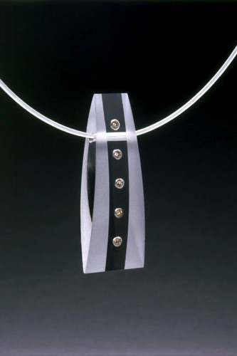 46. Quartz and Diamond Pendant
